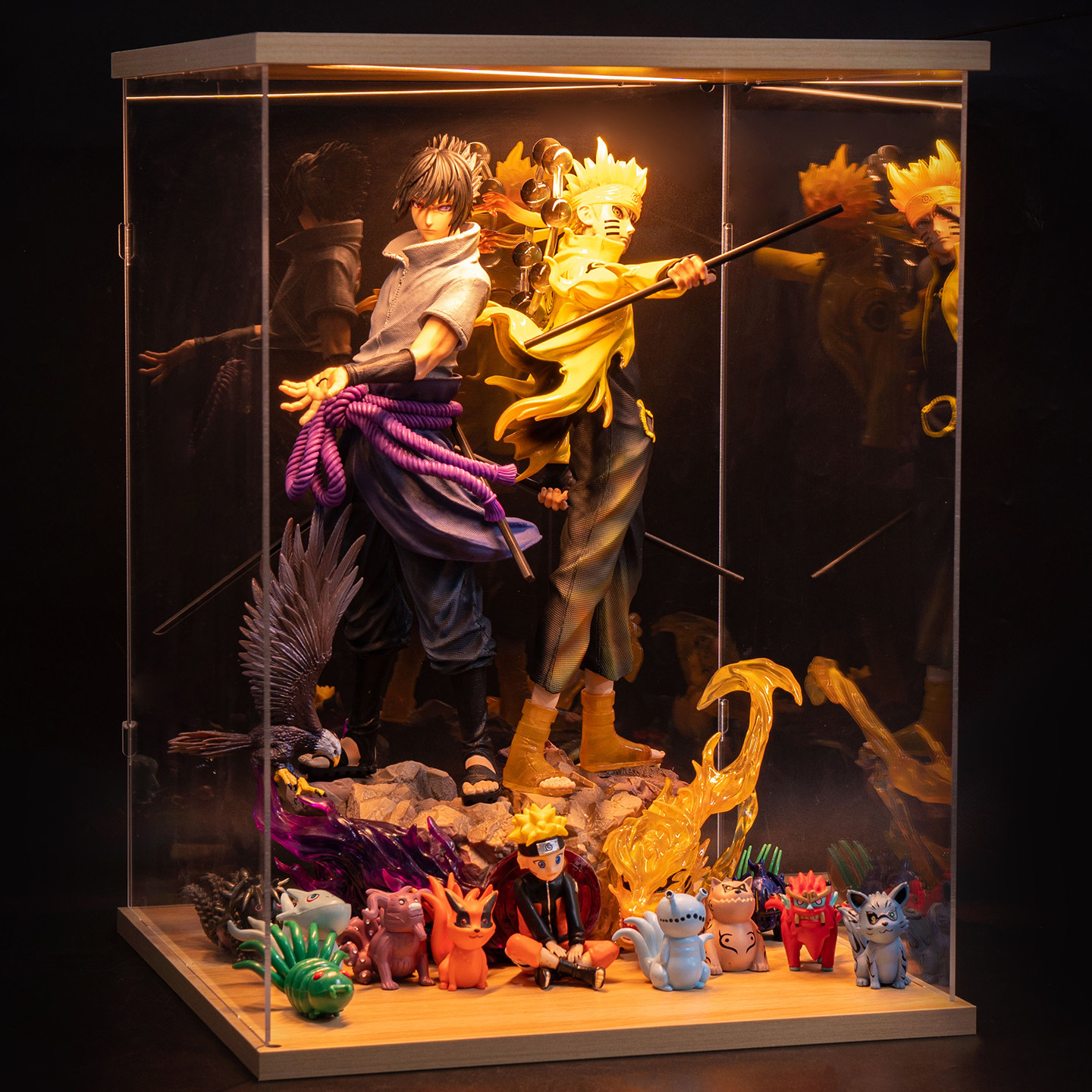 NARUTO疾風伝フィギュア、ナルト、サスケ、ヒナタ、うちはイタチ、ブラインドボックスフィギュア、誕生日プレゼント