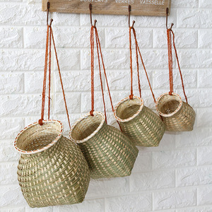 Bamboo Decorative Yangko Performance Props Tea Picking Little Pannier