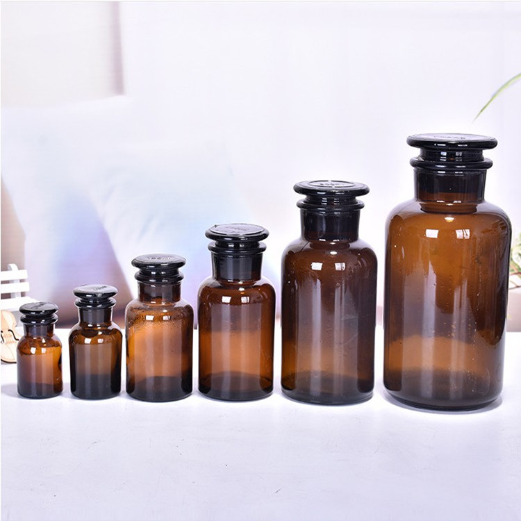 棕色广口瓶 白色大口瓶 试剂瓶60/125/250/500/1000/2500/5000ml