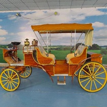 Customized classic European sightseeing carriage Electric style scenic tourist carriage Available for weddings Deposit