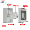 Delixi Charging Pile Leakage Protector Circuit Breaker Waterproof Box Outdoor Surface-Mounted Socket Box Distribution Box
