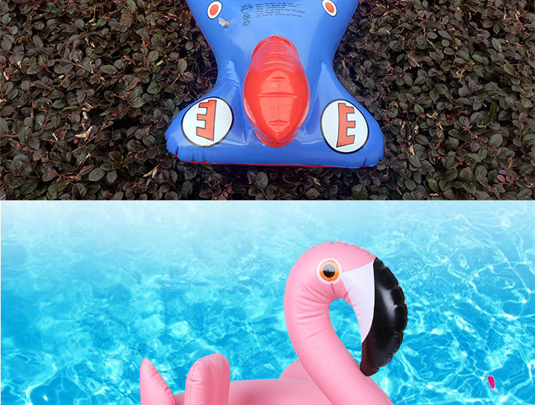 Ghế bơm hơi cho trẻ em đồ chơi bơm hơi flamingo vòng bơi trẻ sơ sinh trẻ em trẻ em bơi vòng gắn kết - Cao su nổi phao tập bơi