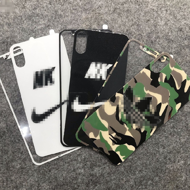 Suitable for Apple xsmax creative personality full screen tempered film iPhonexs xr screen protective film back film