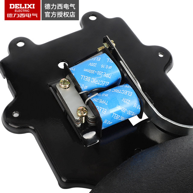 Delixi 12inch Cast Iron Electric Bell Factory Household Automatic Timed Bell Ringer Commuting School 220V High Decibel