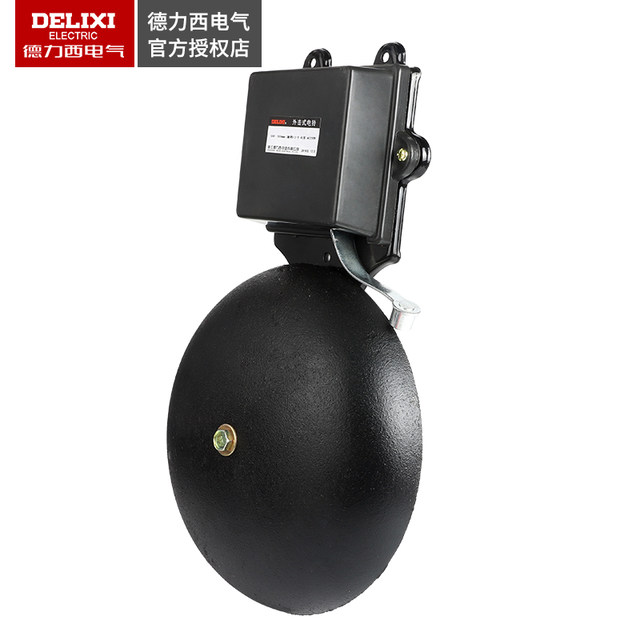 Delixi 12inch Cast Iron Electric Bell Factory Household Automatic Timed Bell Ringer Commuting School 220V High Decibel