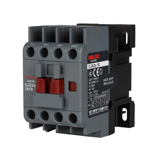 Delixi Cjx2S-1811 Ac Contactor 18A Household 220V Three-Phase 380V36V24V127V110V
