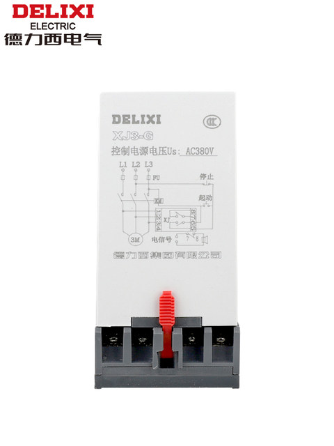 Delixi Phase Loss Protector Xj3-G Water Pump Motor Phase Loss and Phase Failure Protector 380V Three-Phase Phase Sequence Overload