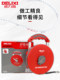 Delixi Electric Soft Tape Measure, High-Precision 30/ 50m Fiber Ruler, Steel Tape Measure