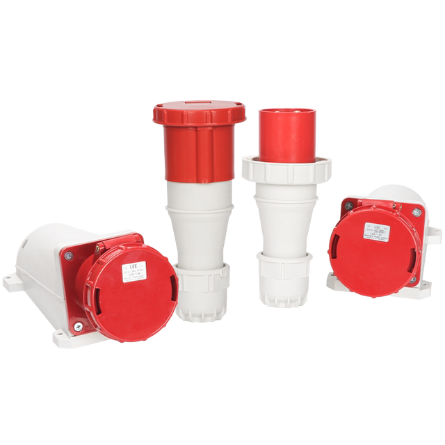 Industrial Plug Aviation Plug 63A Male and Female Docking Socket Connector Waterproof Three-Phase Electric 3-Core 5-Hole 125