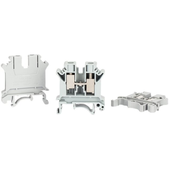 Uk2.5Buk Series Terminal Block Connection Strip Uk2.5N Rail-Mounted Voltage Terminal Block 2.5 Square