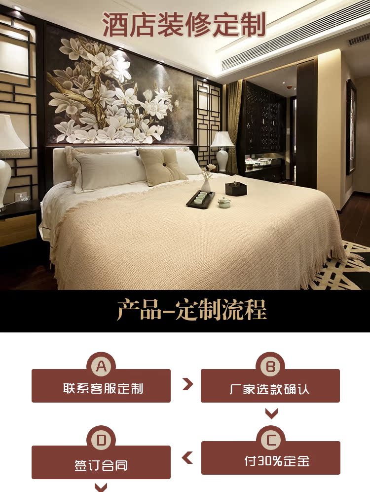 Nội thất khách sạn Phòng tiêu chuẩn Trung Quốc