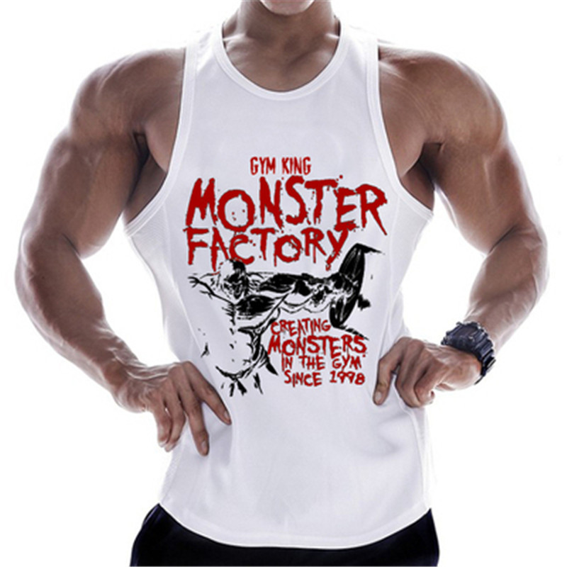 Мужская майка для спортзала, модная хлопковая эластичная футболка без рукавов, оверсайз 