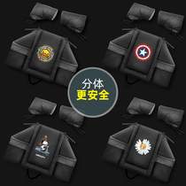 Tram windshield is double-sided waterproof Spring and Autumn New Electric Motorcycle wind-proof cold and warm leg protection equipment