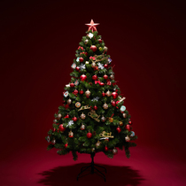 Lao Zhangren Christmas tree encrypted luminous household 1 2m1 5m1 8m environmentally friendly flame retardant package Christmas decoration