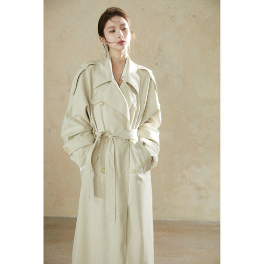 从一时刻【财阀风衣2.0】风衣外套女中长款春秋季高级感韩系大衣