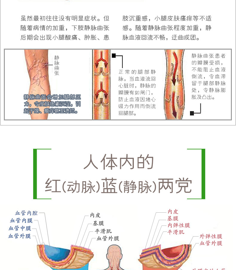 3 chai thuốc giãn tĩnh mạch Sản phẩm chăm sóc sức khỏe Giải phóng chậm tĩnh mạch chân viên nang cần thiết - Thức ăn bổ sung dinh dưỡng viên tảo xoắn