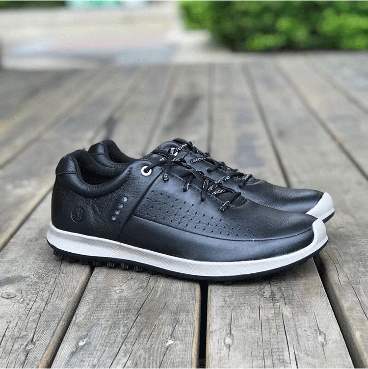 Golf giày nam da không thấm nước golf chạy thể thao giày người đàn ông thở của giày siêu ánh sáng móng tay cố định 	giày đánh golf nike	