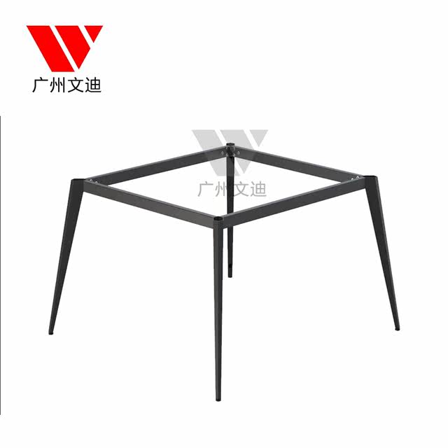 [Spine-Shaped Legs]Guangzhou Wendi Hardware Furniture Factory Office Desk Steel Frame Leg Accessories Office Furniture Iron Support Legs