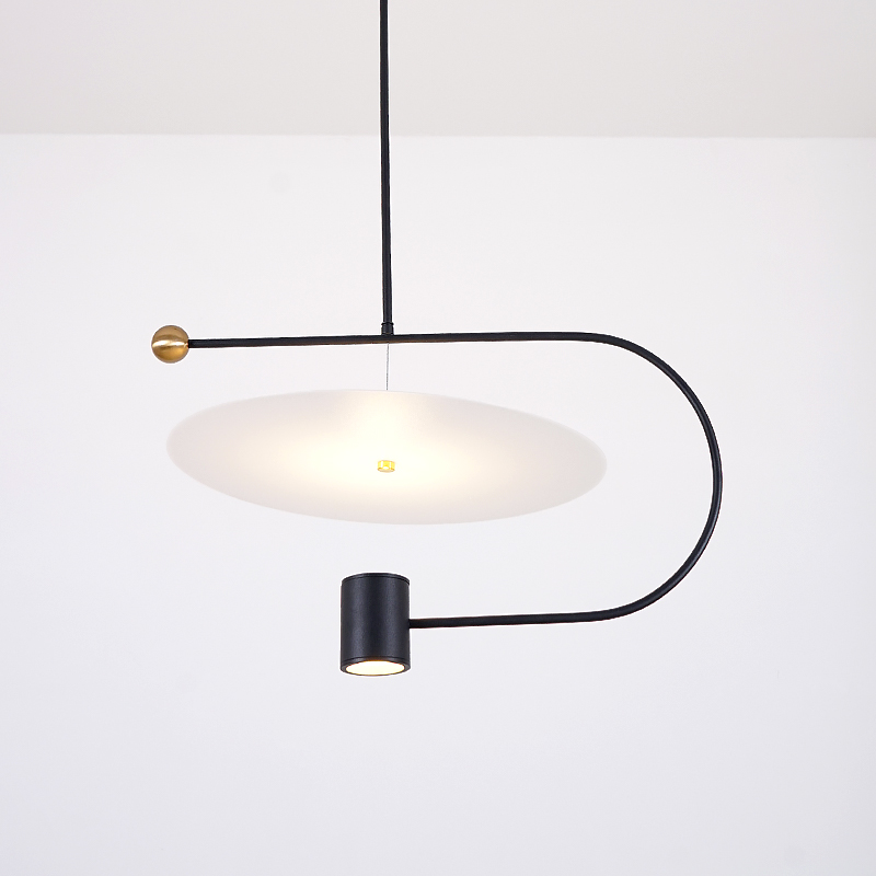 Nordic Minimalist Art Modern Dining Hall Lamp Office Area Chandelia Creative Stylish Bedroom Book Room Living-room Bar CHANDELIA