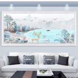 Mona Lisa Cross Stitch 2025 Новая вышивка ниток гостиная