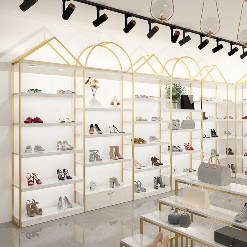 Children's shoe store customizable with mirror live floor innovative exhibition cabinet bag display rack shoe store display shelf-Taobao