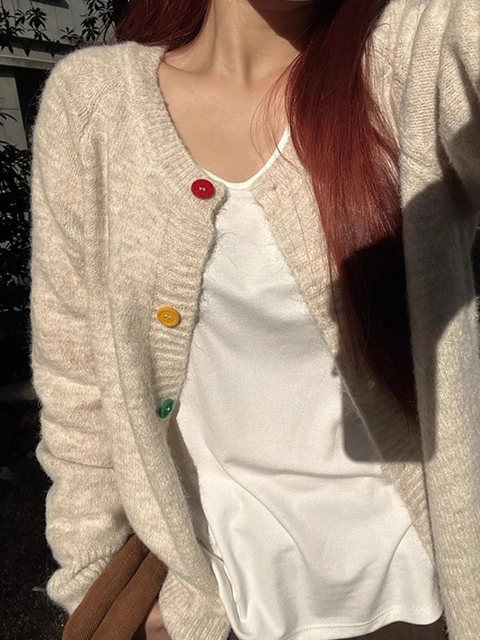 White Long-Sleeved T-Shirt for Women, Autumn and Winter 2025 New Style, Lazy Style, Loose, Slimming, Simple Base Layer Top