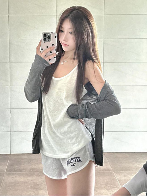 Relaxed Camisole Women's Outer Wear Summer 2025 New Style Lazy Style Loose Sleeveless Bottoming Inner Top