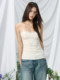 Lace-Trimmed Camisole for Women, Summer Hot Girl Style, Sexy, Slim-Fitting, Base Layer, Sleeveless Top, 2025 New Model