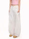 White High-Waisted Straight-Leg Scimitar Jeans 2025 Summer and Autumn Thin Breathable Cool Loose Wide-Leg Jeans