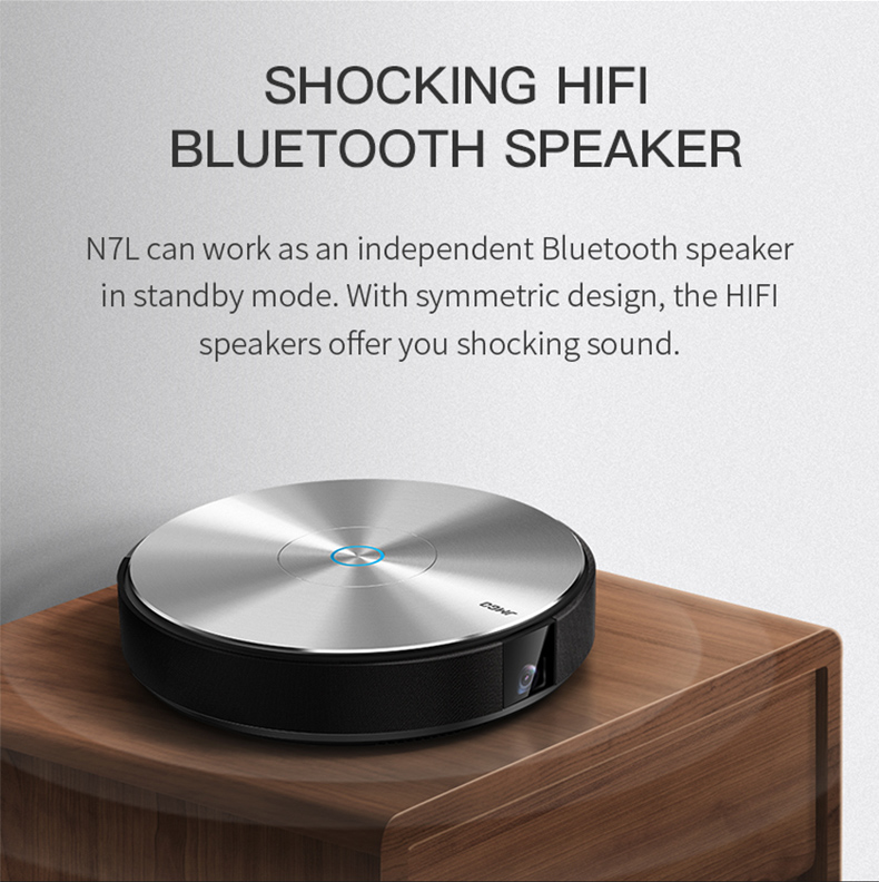 Nut Projector N7L Phiên bản ở nước ngoài Home HD 1080p Không dây wifi thông minh Không có màn hình TV 3D Rạp hát tại nhà