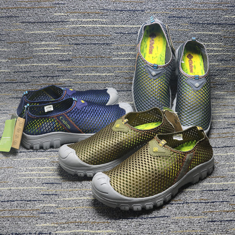 Summer Neteye breathable casual foot outdoor sports camp shoes light and anti-slip shoes daily tourist shoes