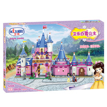 Weile Snow White Series Castle Carriage Palace Splice Building Blocks Toy Assembly Girl Small Particle 5006