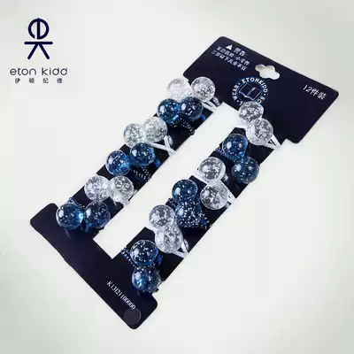 Eaton Gide British College style children's hair accessories hair band Girls hair ring Girls Ponytail bead headdress 13I202