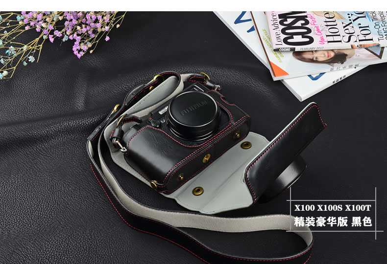 Máy ảnh đơn micro Fuji X100 X100S X100T X100F X70 XF10 bảo vệ retro Messenger - Phụ kiện máy ảnh kỹ thuật số balo benro