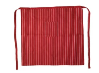 Красный и белый фартук