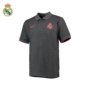 [Chính thức xác thực] Áo polo Real Madrid Piped Edge - Xám - Đàn ông - Áo polo thể thao áo polo nam uniqlo