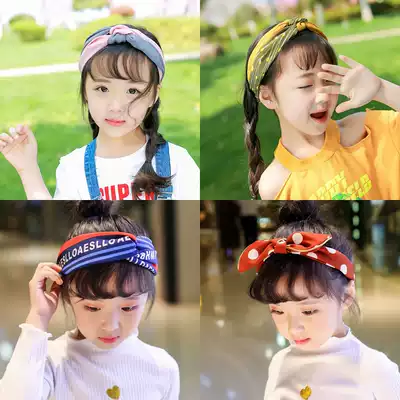 Korean Korean version of children's hair belt headgear Princess Joker girl hairband female cute Chaochu girl baby hair accessories