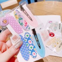 Childrens broken hair stickers can be baby Velcro bangs no trace clip side hair set little girl back of the head