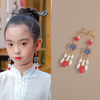 Синие румяна, клипсы, 1 пары