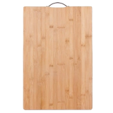 Большая прямоугольная разделочная доска из натурального дерева, световая панель, увеличенная толщина