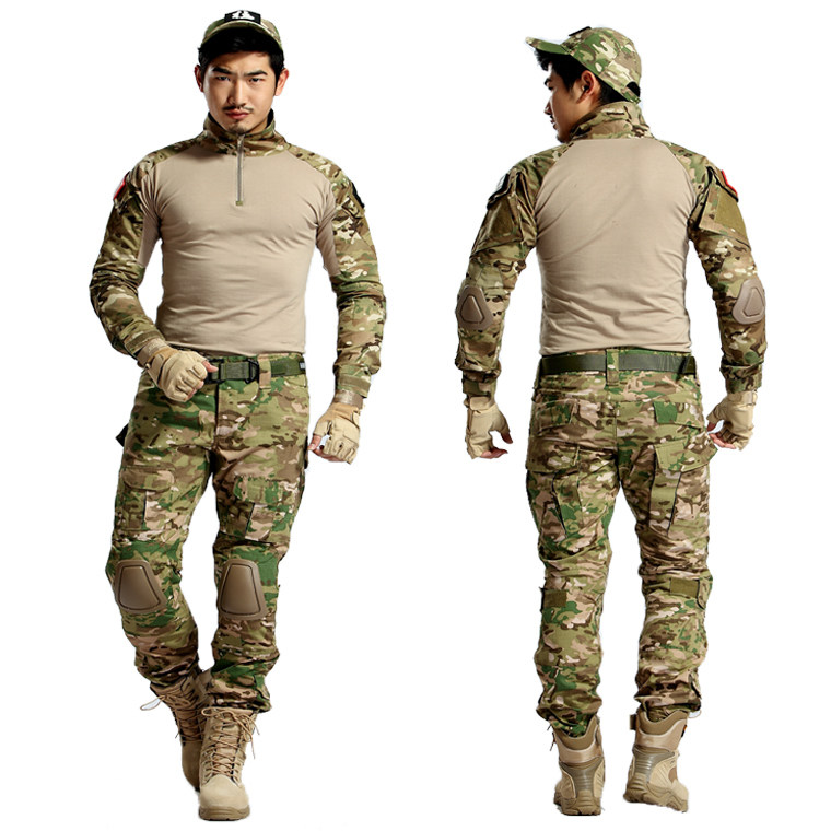 Outdoor python camouflage frog suit Men's camouflage fit for Fire Phoenix Special Forces Frog suit for training