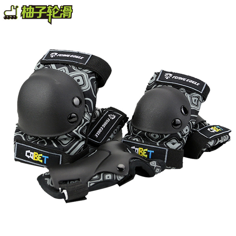 Flying Eagle Professional Sports Protective Gear Cobet Wristwatch Protective Knee Ranger Wheel Slip Bike Skateboard Six Pieces Ski-Taobao