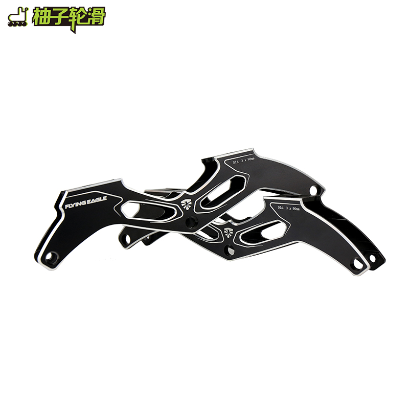 Grapefruit Wheel Slide Fly Eagle Children Speed Skating 3 * 90100 Ice Speed Skating Casual Brush Street Large Three-wheeled Knife Rest