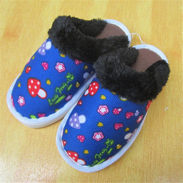 Chaussons enfants en tissu Sequin pour hiver - semelle tendon - Ref 1004740 Image 14