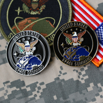 US SUAF Space Junge Headquarters Attendance Badge badge Badge Badge badge Shoulder Badge with metal badges
