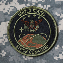 US USAF Space Junge Junge Embroidered Magic Sticker