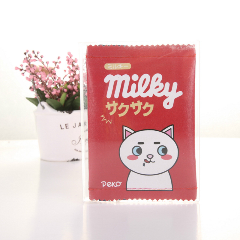 MUMU sản phẩm tốt phim hoạt hình Nhật Bản dâu tây purse túi xách Pháp khoai tây chiên bỏng ngô muối cá coin purse hoạt hình xung quanh ảnh nhãn dán cute