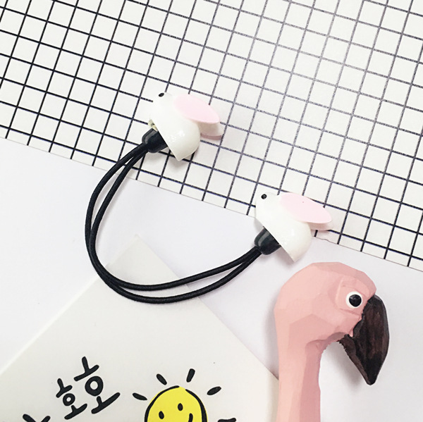 MUMU sản phẩm tốt Nhật Bản mềm dễ thương cô gái dễ thương trái tim phim hoạt hình thỏ củ cải vòng tóc kẹp tóc dây tóc hoạt hình xung quanh ảnh sticker