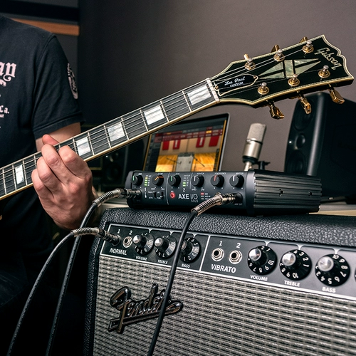 IK MultiMedia Axe I/O Solo Guitar Bas Audio Audio Interface Многофункциональная запись звуковой карты USB