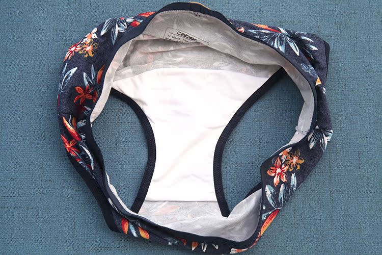 Đồ lót Caber / Cabali Cá tính Nam Màu xanh lá cây Boxer Nữ Tam giác nữ Đồ lót UM948 UL048 đồ lót cao cấp